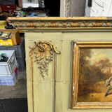 Louis XV trumeau mirror