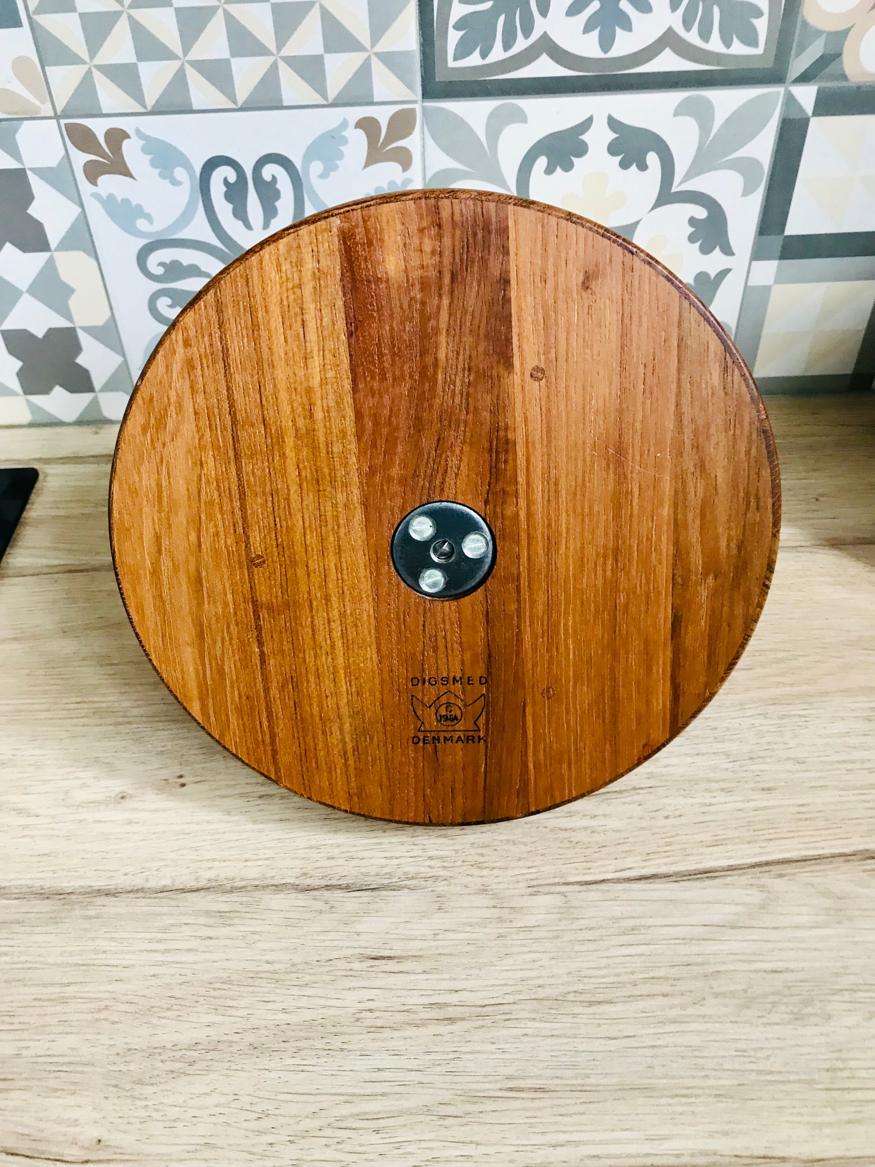 Vintage Scandinavian teak top Digsmed 1964