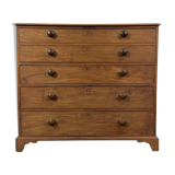 English bureau chest of drawers