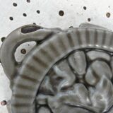 Art Deco period grey enamelled cast iron trivet