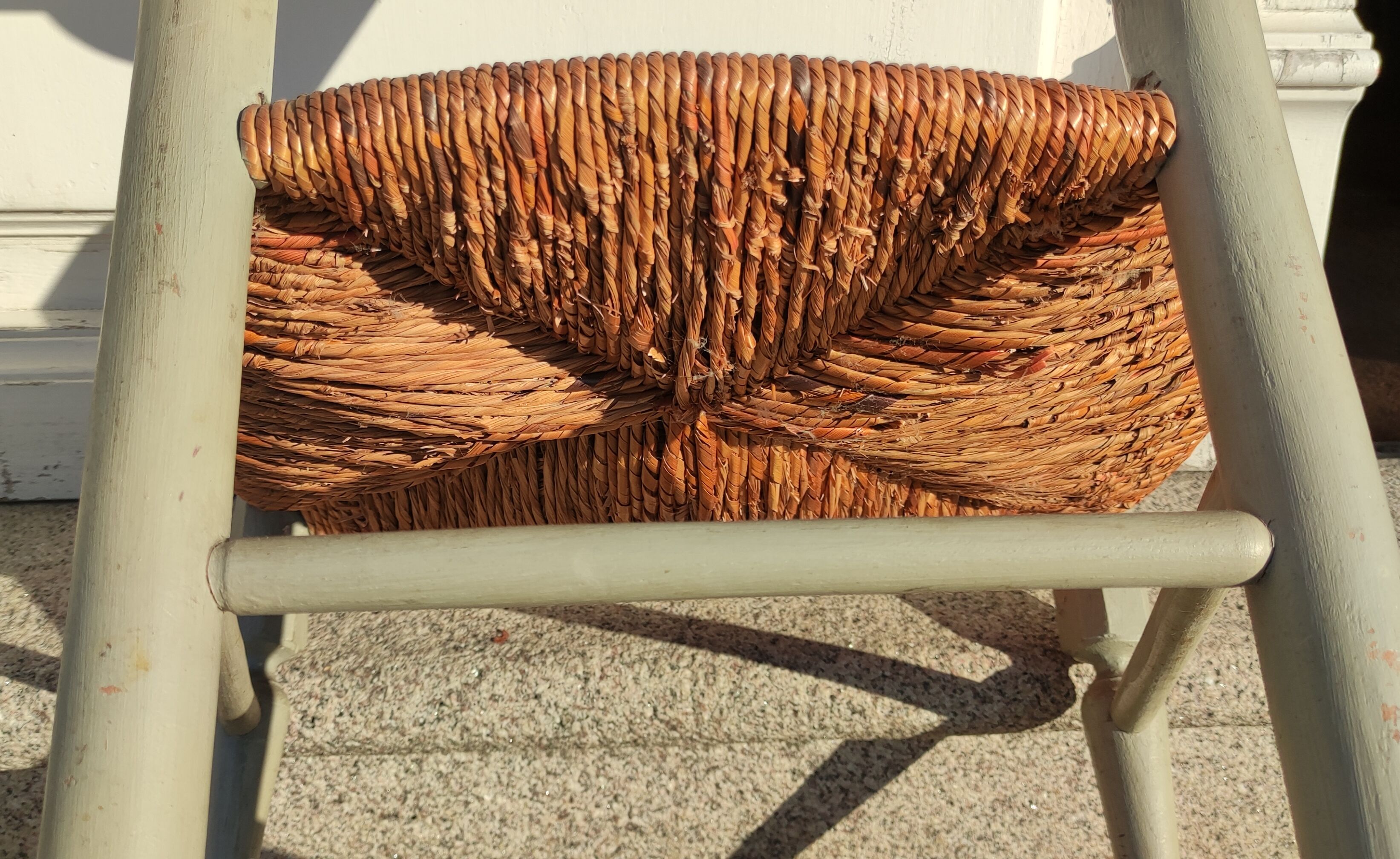 Old changing chair Louis XVI