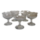 Lot de 5 coupes à glaces en verre