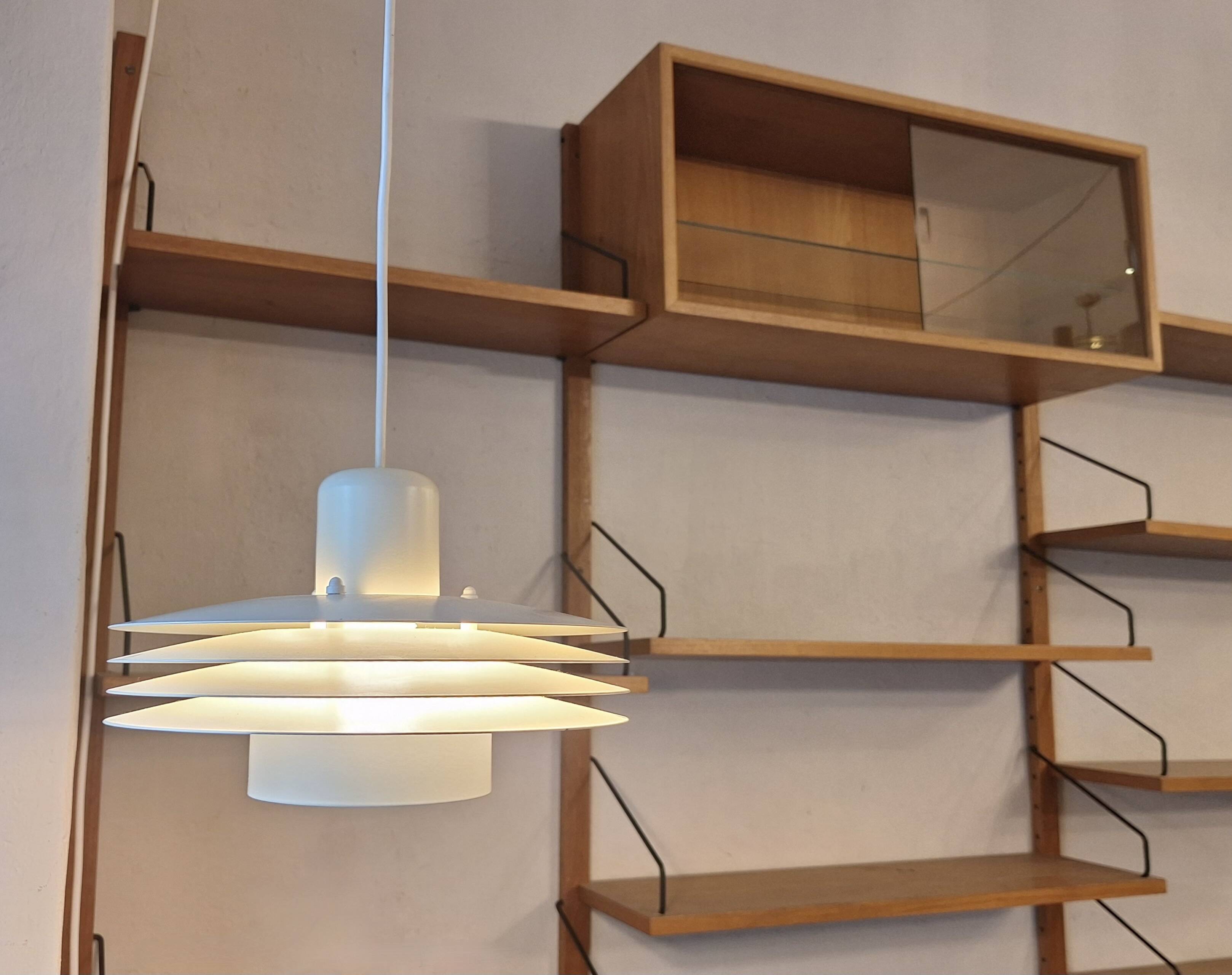 Horn Belysning pendant lamp, Denmark 1980s