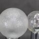 Paire de lampes chromées des années 1970, Italie