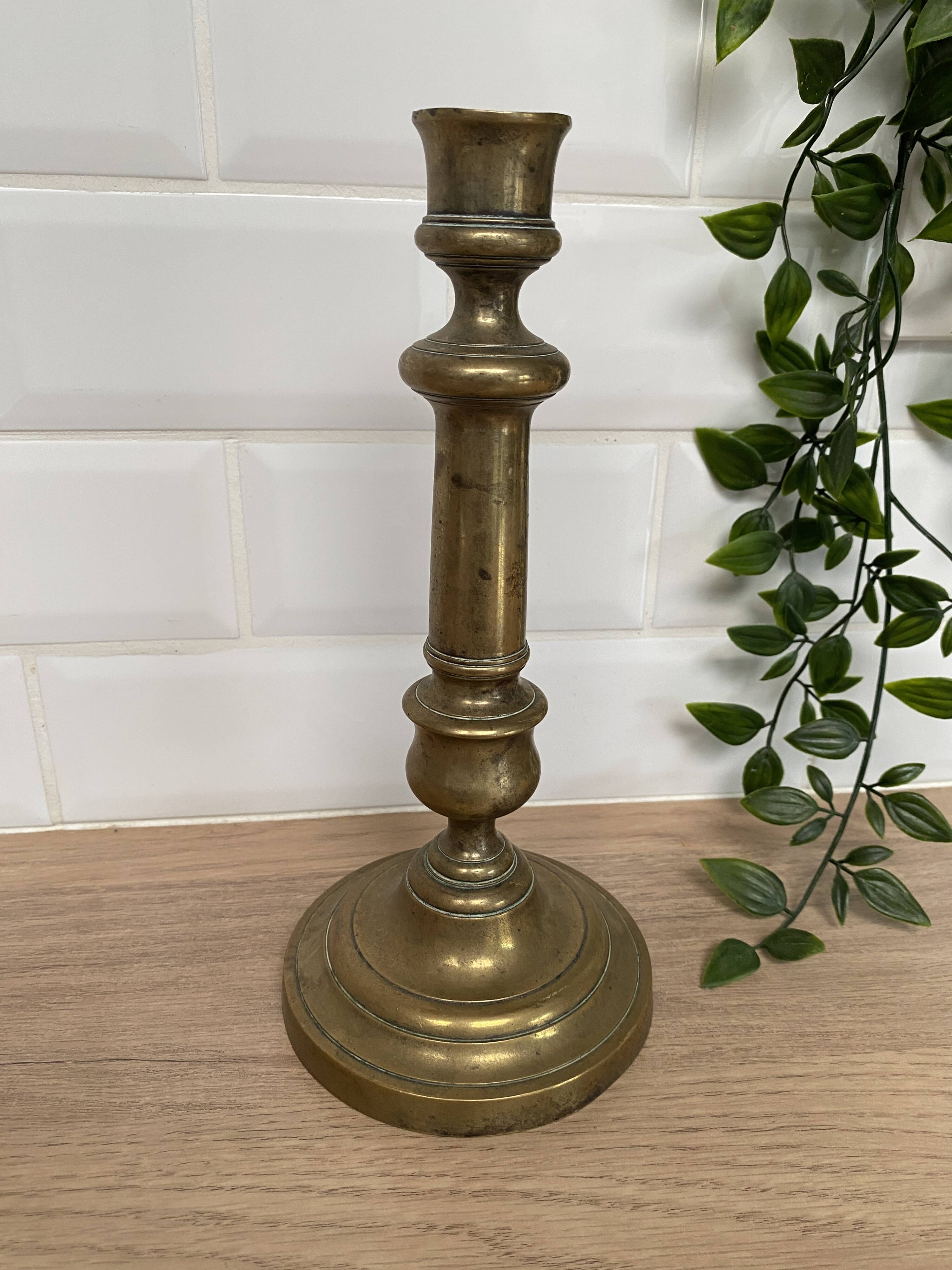 Brass candle holder