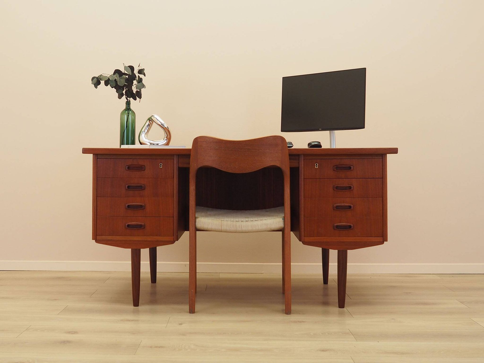 Teak desk, Danish design, 1970s, made in Denmark