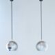 Mid - Century Modern Eye Ball Reggiani Pendant, Italy, Set of two