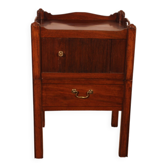 Georgian Mahogany Shutter Cabinet - 18th Century