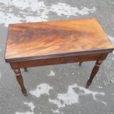 Mahogany games table