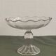 Glass fruit bowl