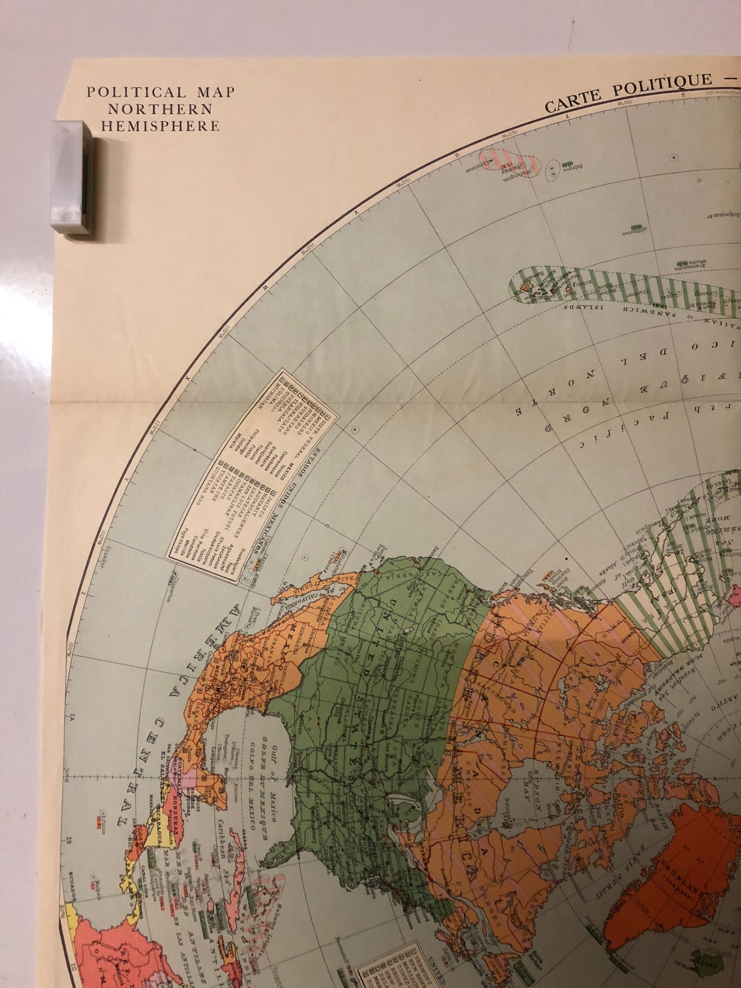 Map of the world map old policy northern hemisphere