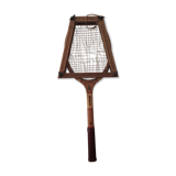 Vintage tennis racket with holding frame