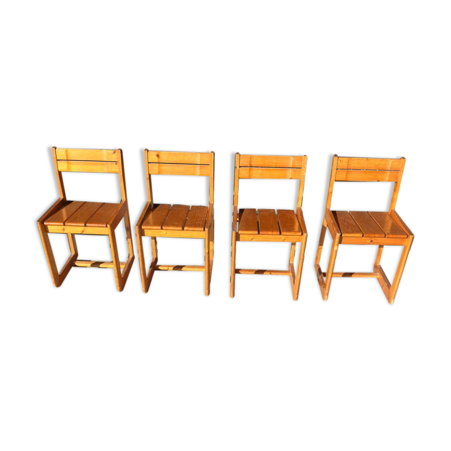 Solid pine chairs