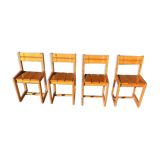 Solid pine chairs