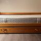 Vintage solid pine trundle bed
