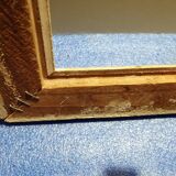 Old painted wooden frame