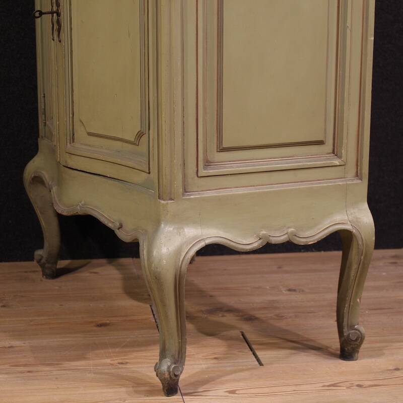 Buffet laqué italien du 20e siècle avec miroir