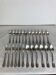 Boulenger 24-piece silver-plated metal cutlery set, forks and spoons