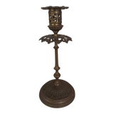 Antique brass candlestick