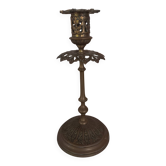 Antique brass candlestick