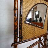 Antique bamboo hall stand