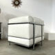 Armchair LC2 design Le Corbusier for Cassina