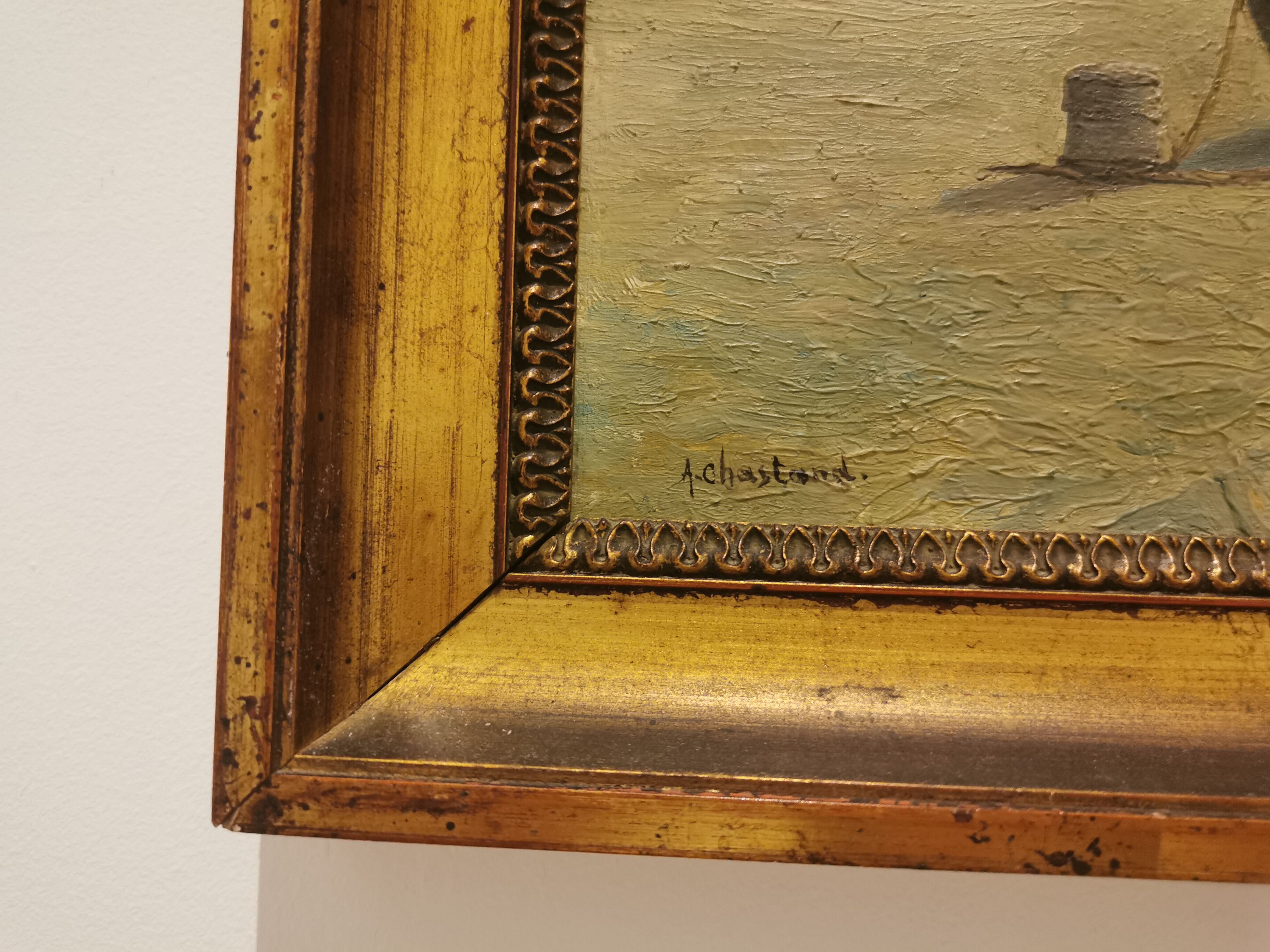 Oil on paper