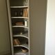 Antique library corner unit