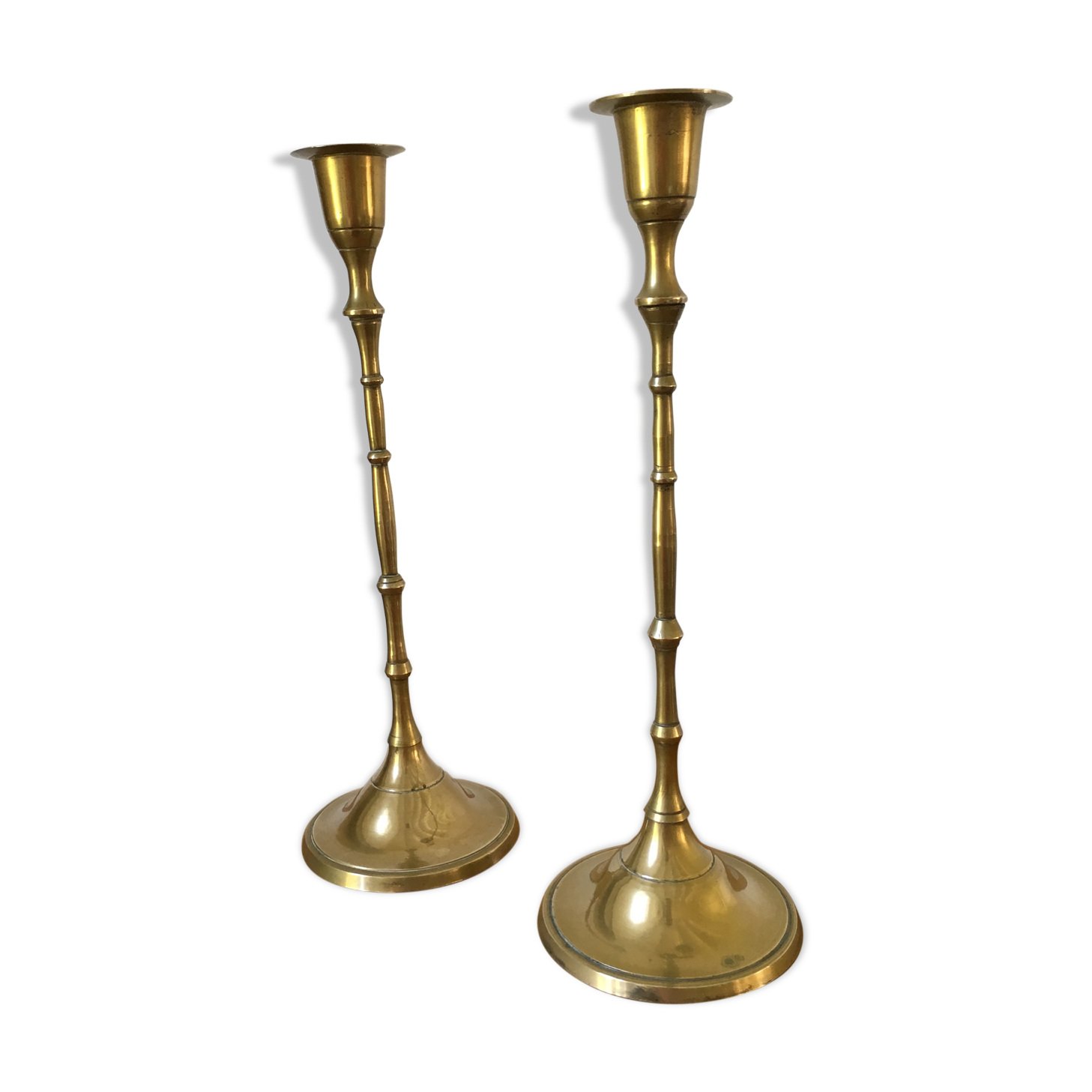 Pair of candlesticks in candlesticks
