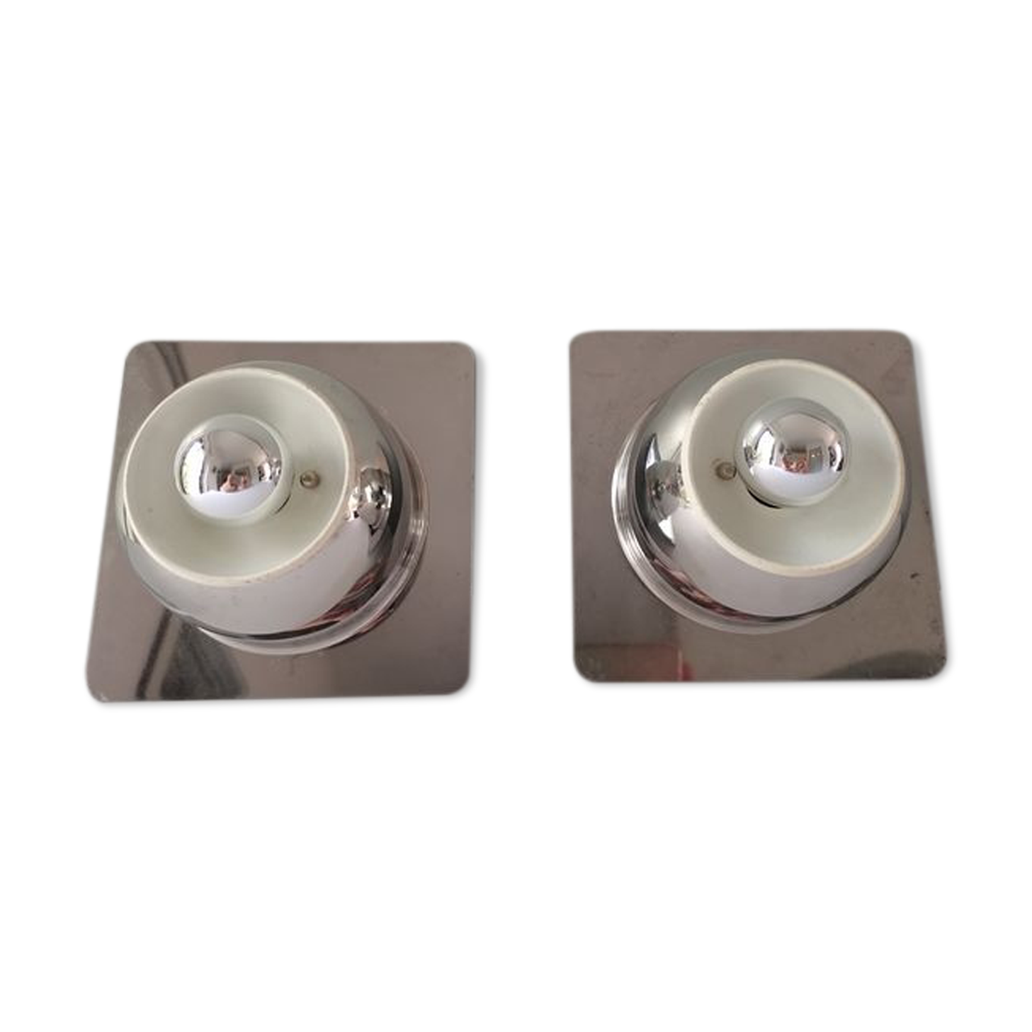 Pair of Italian Wall Lamps Reggiani
