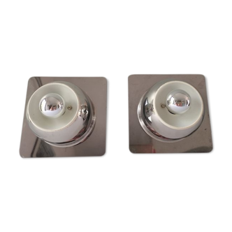 Pair of Italian Wall Lamps Reggiani
