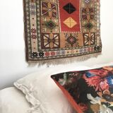 Kilim rug in red-brick tones  - 93 x 146