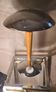 Mushroom lamp (said liner), H45 x L32, chrome nickel
