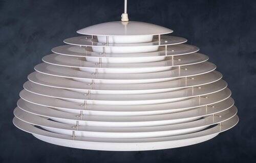 Danish Sculptural Hekla Pendant Lamp from Fog & Mørup, 1970s