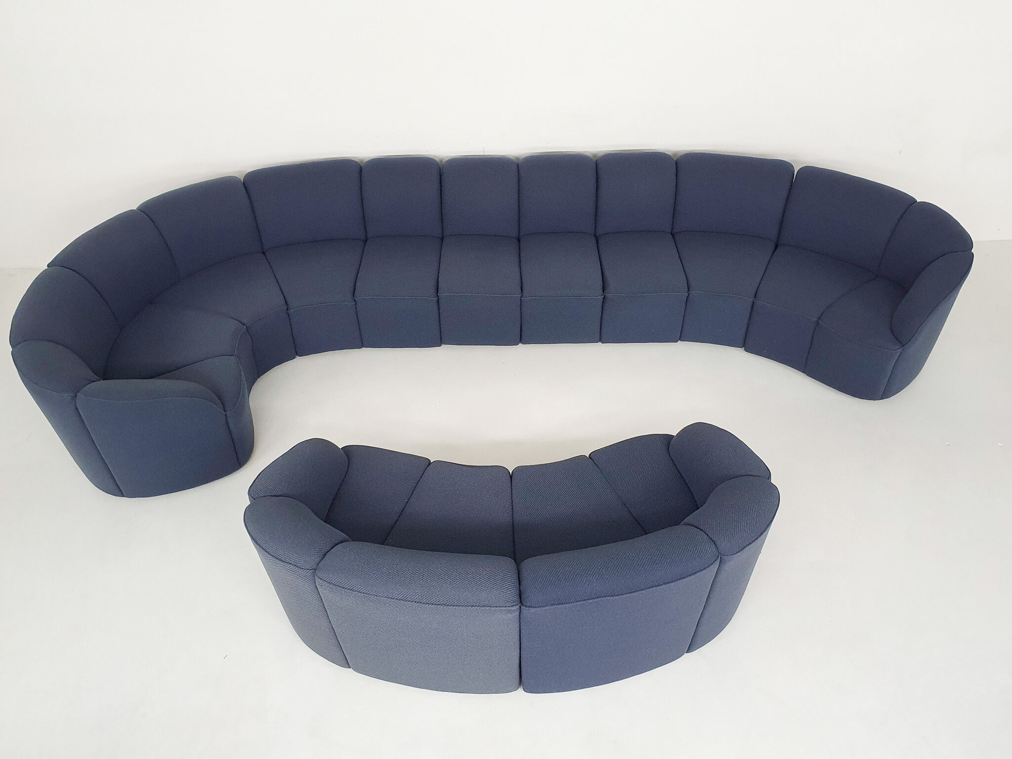 Large Walter Knoll Piccolino modular sofa, Germany 1960's
