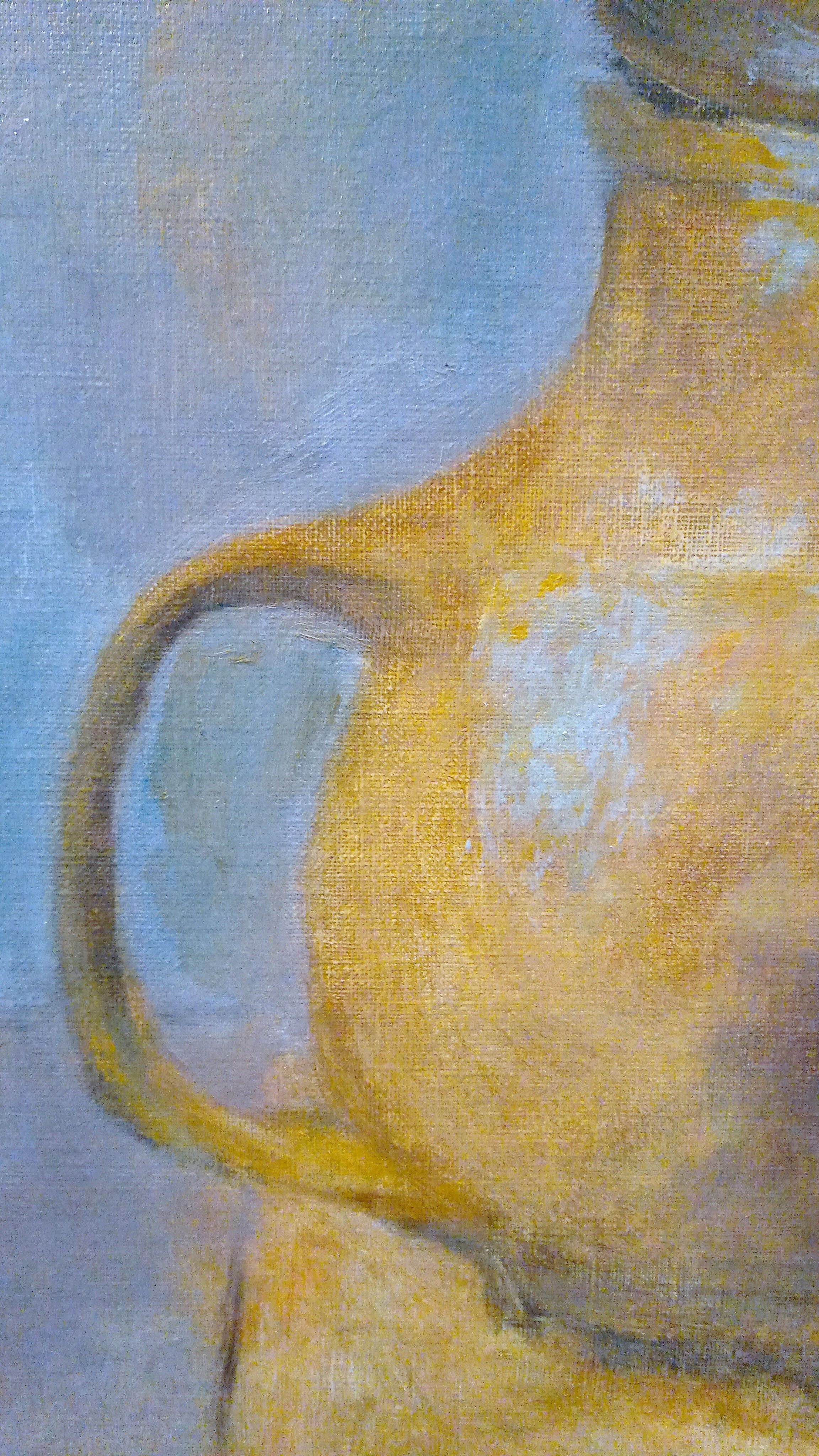Still Life with Pots by Nelly Le Couedic (XXth)