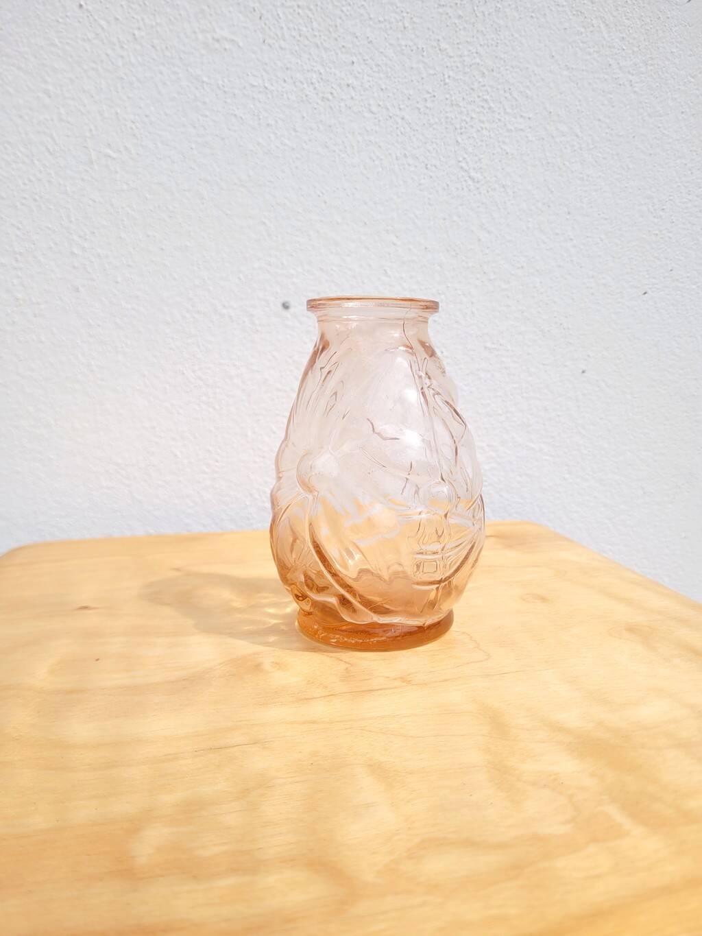 Small vintage pink vase