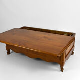 Dining coffee table with sliding top, France, XXth
