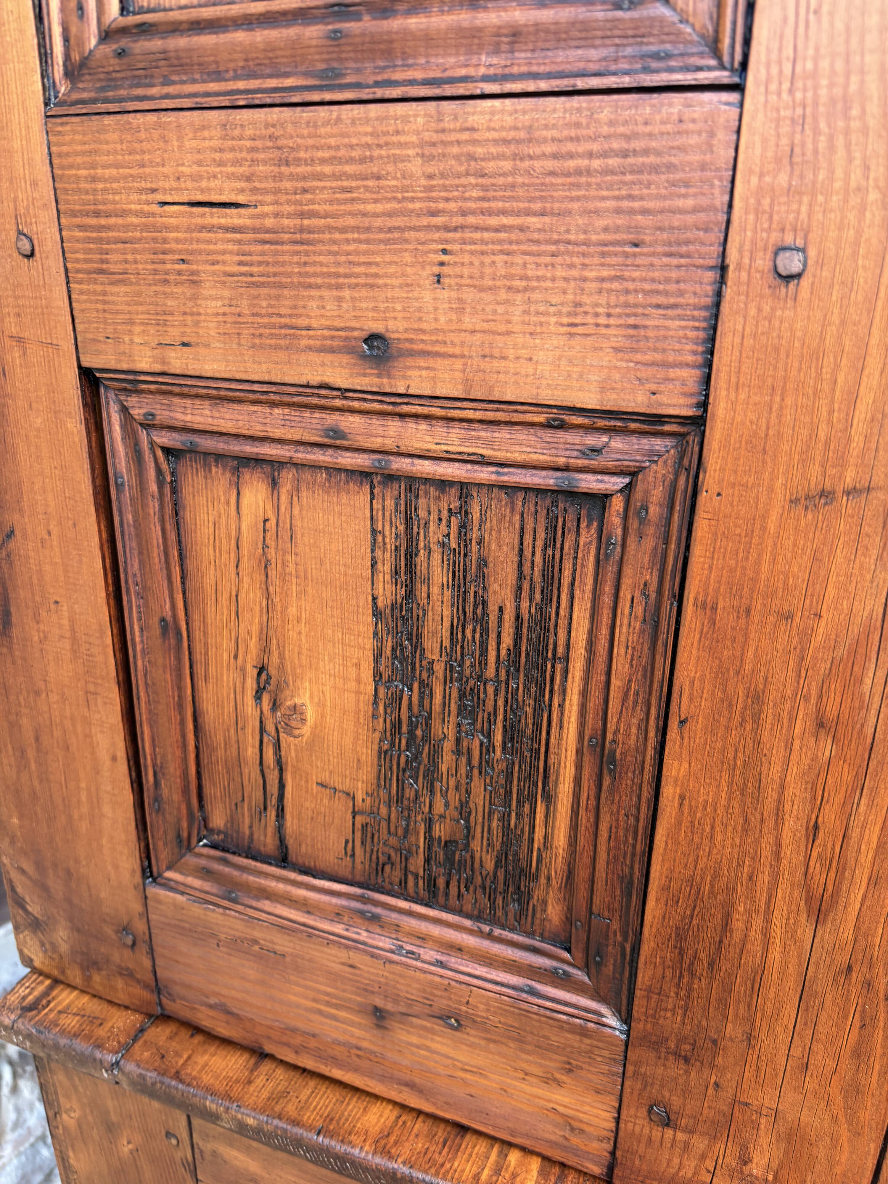 Savoie buffet, French cottage buffet, kitchen sideboard, 1850s.
