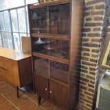 Bibliothèque vintage en teck des années 60