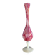 Vase opaline rose marbre