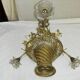 Lustre corbeille Louis XVI en bronze