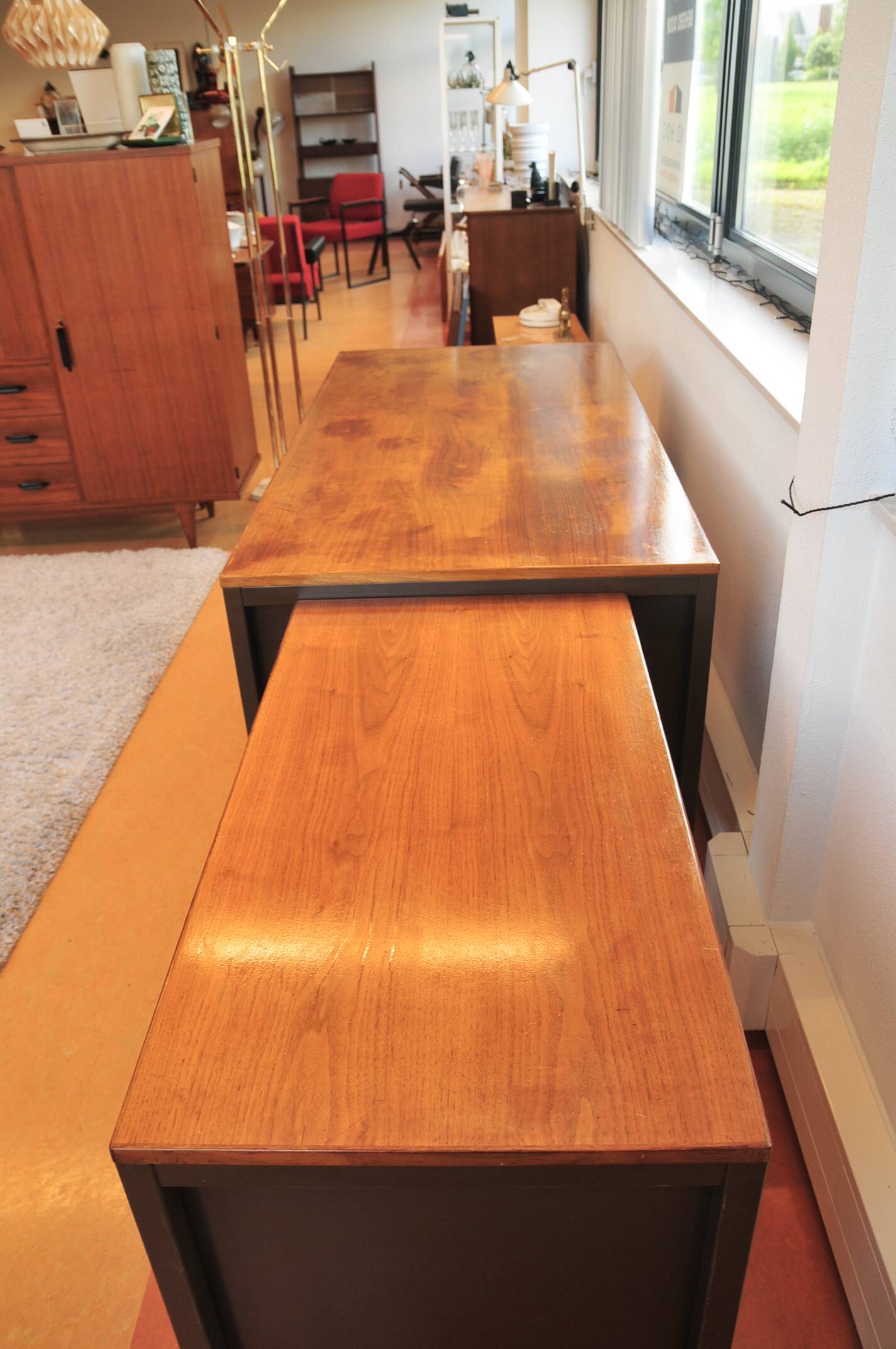 Coen de Vries Vintage Double Metal Desk