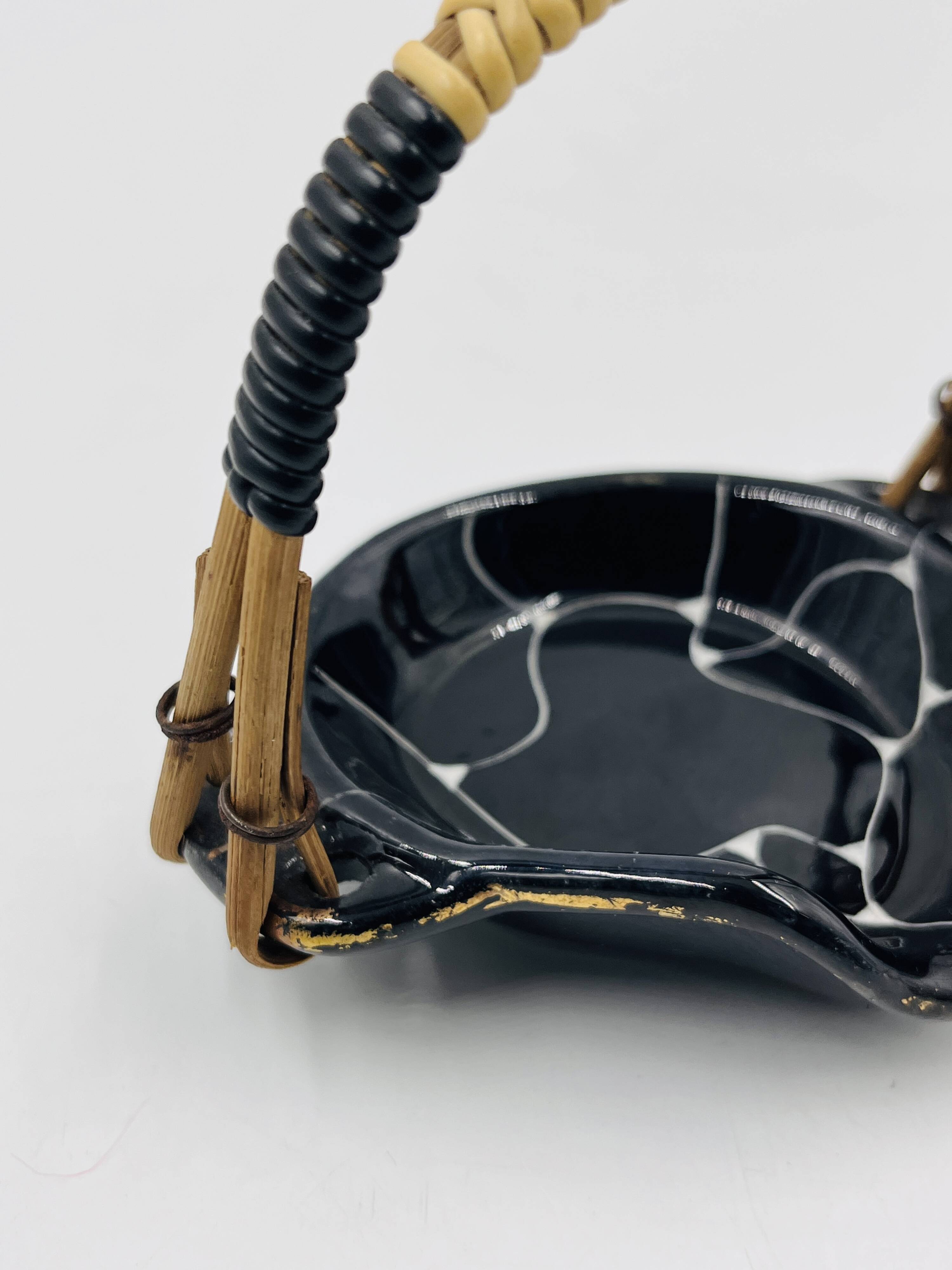 Mini vintage ceramic ashtray