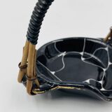 Mini vintage ceramic ashtray