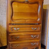 Vintage cherry wood secretary