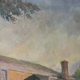 "The Tishashev House – Opochka" signed A. A. Yeremin