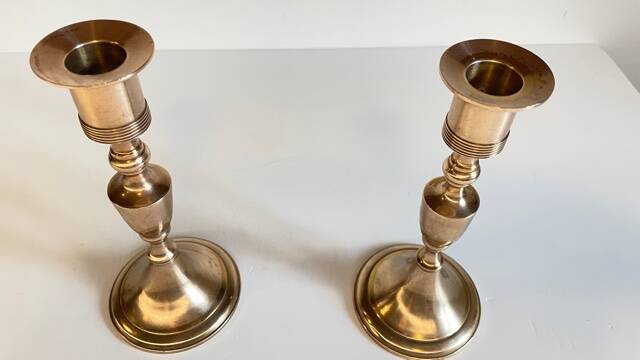 Scandinavian candle holders by Scandia Malm Sweden