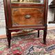 Mahogany showcase Louis XVI XIX style Century
