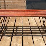 50s slatted bench by Robin Day for Hille